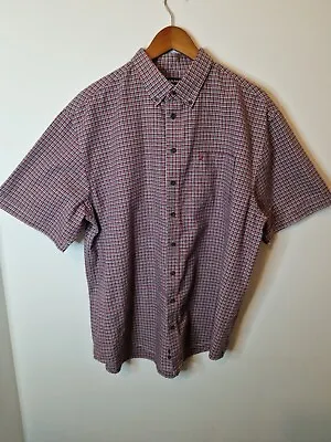 Farah Short Sleeved Check Shirt Size XL • £9.99