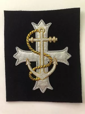 Royal Navy Chaplain Padre Badge Embroided • £19.95