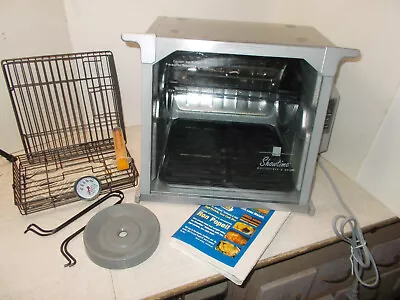 NEW Ronco Showtime Rotisserie & BBQ Oven 5000 Edition W/Accessories NO Packaging • $89.95