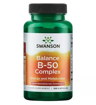 Swanson Balance B-50 Complex 100 Capsules • $18.65