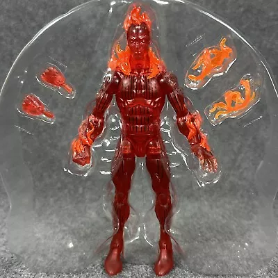 Marvel Legends Retro Card Fantastic Four Human Torch 6  Action Figure - Complete • $14.99