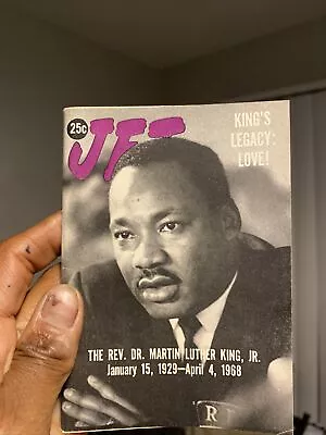 JET MLK Magazine April 16th 1968 Dr. Martin Luther King Jr. Remembrance Of Life • $10.50