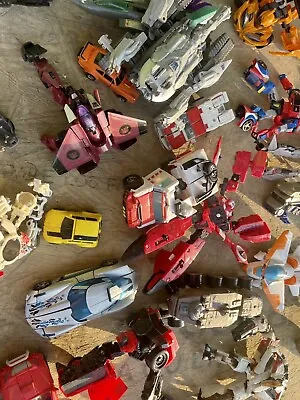 Vintage Transformers Huge Toy Lot  & Parts Lot 1990’s -2000’s ????? • $64