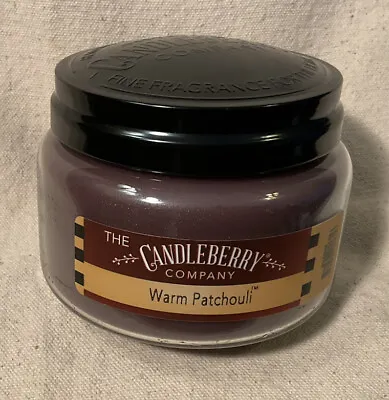 Candleberry Candle Warm Patchouli Relaxing Aromatherapy Candle 10 Ounces NEW • $8.99