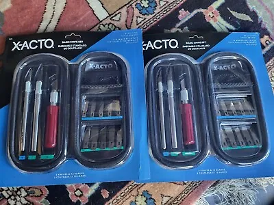 (Lot Of 2) X-ACTO Compression Basic Knife Set Great For Arts And Crafts  • $29.65