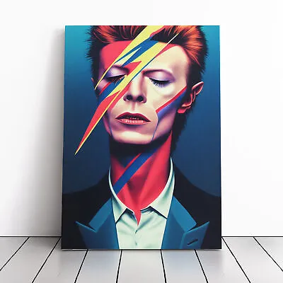 David Bowie Portrait Vol.3 Canvas Wall Art Print Framed Picture Dining Room • £34.95