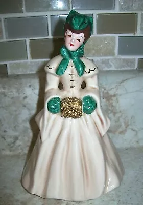 Florence Ceramics ELAINE Pink/Green/Gold 6   Lady Woman Figurine California  • $24