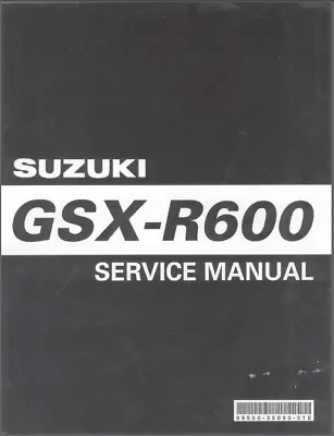 $14.35 • Buy 2004-2005 Suzuki GSX-R600 Service Repair Manual On A CD ---  GSXR600 GSXR 600