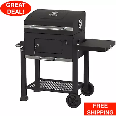 Heavy Duty 24-Inch Charcoal Grill BBQ Barbecue Smoker Pit Patio Cooking Outdoor • $127.99