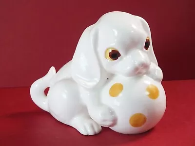 £19.99 • Buy Royal Osborne Bone China Puppy Dog With Ball