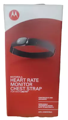 Motorola Heart Rate Monitor Chest Strap For MOTOACTV And Other ANT+ Compatible • $66.99