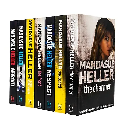 Mandasue Heller Collection 7 Books Set Snatched The Charmer Respect Front • £17.87