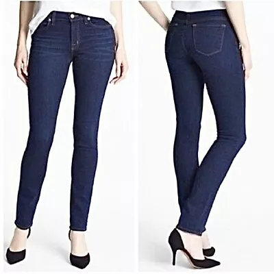 J Brand Starless Legging Skinny Jeans Dark Blue Wash Low-Mid Rise Size 26 • $23.99