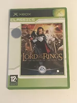 Original Xbox Game . Lord Of The Rings Return Of The King  (With Manual) • £49.99