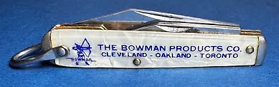 Vintage Camco USA Two Blade Advertising Pocket Knife • Bowman Products Co. • $14
