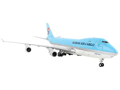 Boeing 747-400F Commercial Aircraft Korean Air Cargo Light Blue Gemini 200 - Int • $201.80