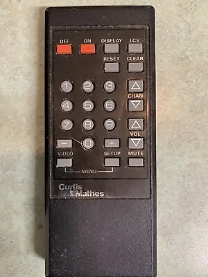 Curtis-Mathes Remote #CurtisMathes #vintage #vintagetv • $7.43