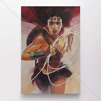 $54.95 • Buy Wonder Woman Justice League Poster Canvas Vol 4 #74 DC Comic Book Art Print