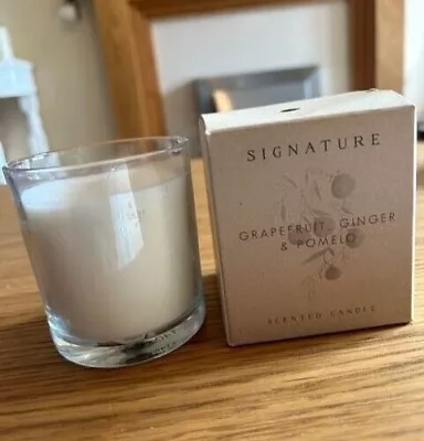 M&S Signature Grapefruit Ginger & Pomelo Scented Candle 140g Up To 35 Hours • £4.50