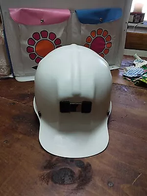 MSA Comfo Cap Coal Mining Helmet White MSA Certified Hard Hat • $45