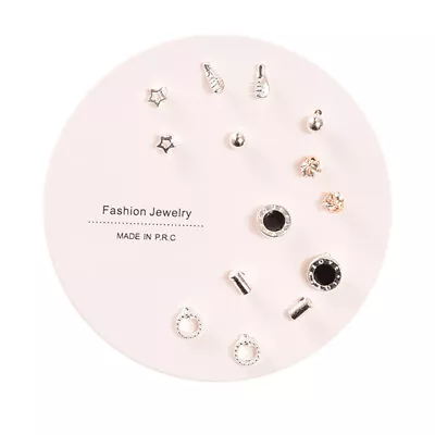 Fashion Heart Butterfly Peart Ear Stud Simple Geometric Earrings Set Jewe*xd • $13.50