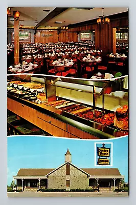 Tampa FL-Florida Sweden House Smorgasbord Outside And Dining Vintage Postcard • $7.99