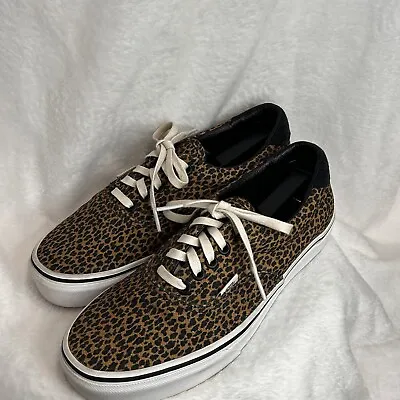 Vans Old Skool Cheetah Print Animal Low Top Shoe Sneaker Women’s Size 9 • $29.99
