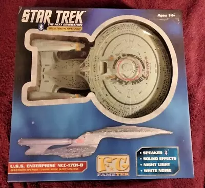 £116.90 • Buy Fametek Star Trek U.S.S. ENTERPRISE NCC-1701-D Model ST-ENTD Next Generation NEW