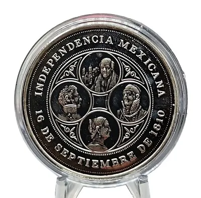  Mexican Independence  Medal Onza .999 Conmemorative NICE • $119.99