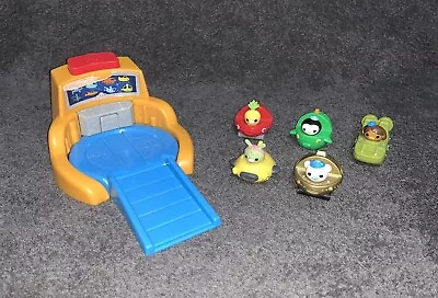 £22.50 • Buy The Octonauts - Cbeebies - Gup Speeder Mini Launcher + 5 Gup Speeders