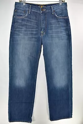 Lucky Brand Mens Jeans 181 Relaxed Straight Size 32 Blue Meas. 31x33.5 • $6.34