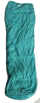 VTG THE NORTH FACE Sleeping Bag Green Easy Rider Synthetic 40° Summer 33  X 80  • $34.13