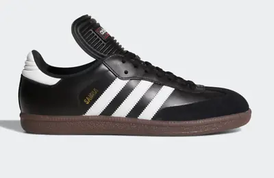 Men's Adidas Samba Classic - Black/White/Black - [034563] - Size 6.5-13 • $81.95