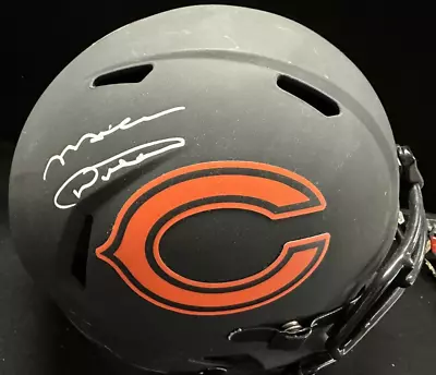 Mike Ditka Autographed Full Size Chicago Bears Black Matte Replica Helmet HOF • $349.99