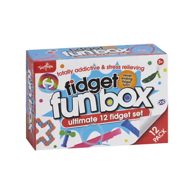 $18.99 • Buy Toymania Fidget Fun Box Ultimate 12 Fidget Set For Kids And Adults Fidgeting