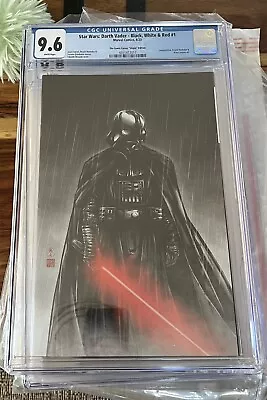 Star Wars: Darth Vader Black White & Red #1 Virgin CGC 9.6 • £55