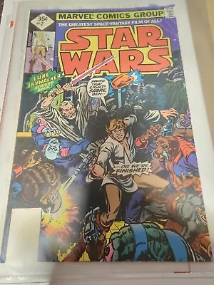 Star Wars Marvel Comics 1977 First Issue Reprint Vol. #2 35cent • $80