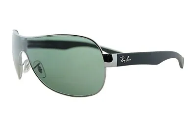 $144.98 • Buy RAY BAN-RB3471 004/71 Shield Sunglasses Gunmetal Green