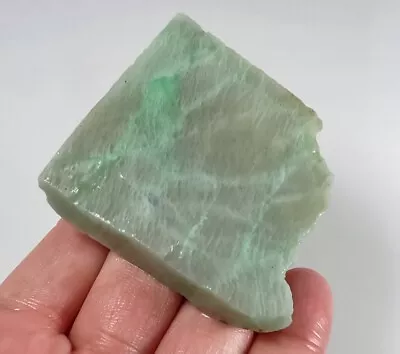 202Ct Natural Green Moonstone Crystal Facet Rough Specimen YMLG528 • $0.99