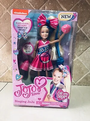 $31.26 • Buy Jojo Siwa 10 Inch Singing Doll, Sings High Top Shoes, Pink Cheerleading Outfit