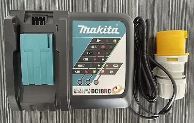 MAKITA DC18RC 110v Plug 18v & 14.4v Charger • £39.99