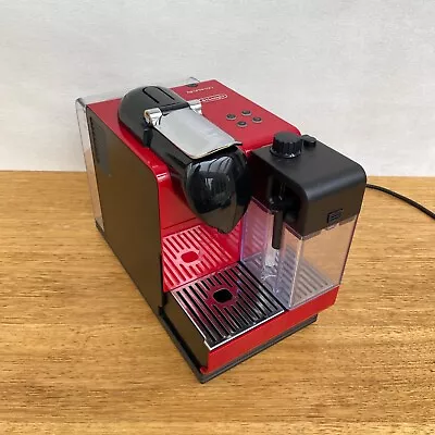 $59 • Buy Delonghi Nespresso Lattissima Plus Coffee Machine Pod Coffee Maker Red EN520.R