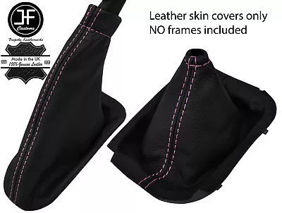 Pink Stitch Top Grain Leather Shift E Brake Boot Cover For Dodge Viper 92-98 • $142.31