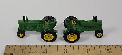 2 Model A Tractor Lot Tractor John Deere ERTL Rare Vintage Green • $7.01