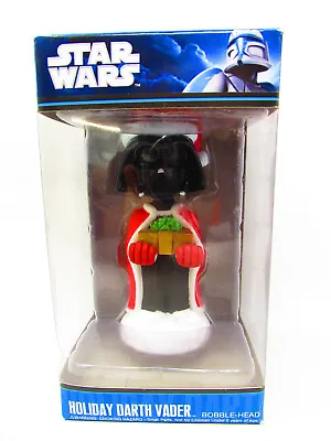 Star Wars Holiday Darth Vader Bobble-Head - Funko 2010 Wacky Wobblers  • $12