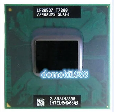 Intel Core2 Duo T7500 T7700 T7800 4M 800MHz Socket P CPU • $8.99