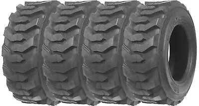 4 12-16.5 Skid Steer Tires 12 Ply Rating 12X16.5 For Case Caterpillar • $759.95