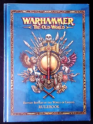 Games Workshop Warhammer: The Old World Rulebook 1st Edition (Hardcover) 2024. • £9.99