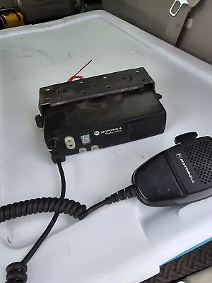 Motorola CM200 Mobile Radio - AAM50KQC9AA1AN - VHF- W/ Handset • $89.97