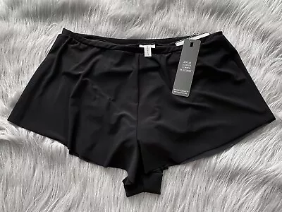 Magicsuit Swim Shorts Black Solid Jersey Tap Pant Bikini Swim Bottom 6006070 14 • $49.99